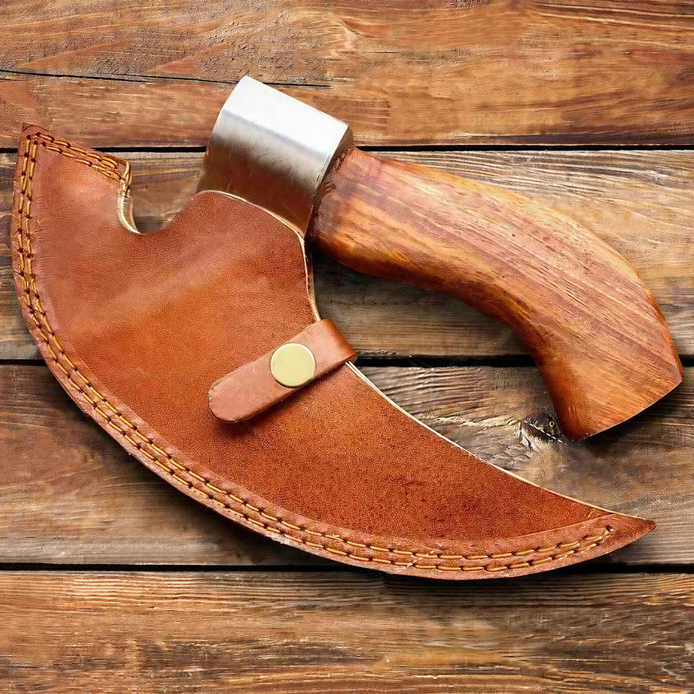 Viking Hand Forged Pizza Cutter Axe