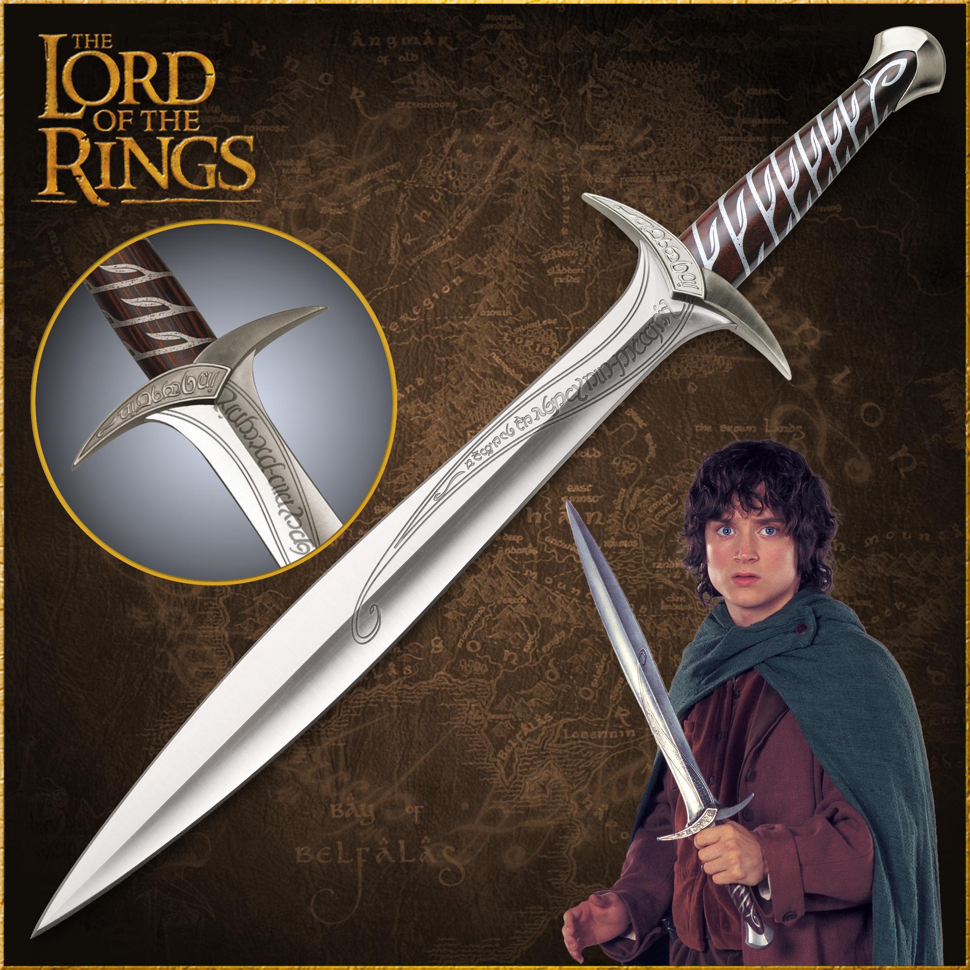 Handmade Elven short Sword Bilboo Beggins – Elvenn Cosplay Sword Replica, Movie Props, Fantasy Gift for Him/Her, Ideal for Display & Cosplay