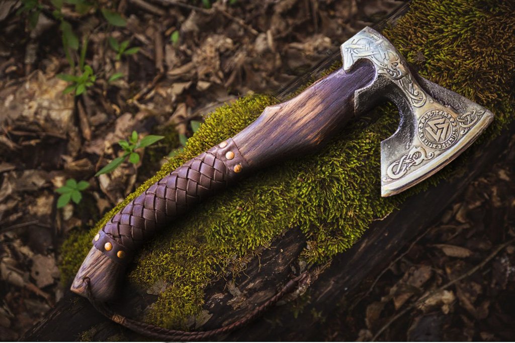 Viking Axe Replica: A Stunning Decorative Piece, Not a Weapon