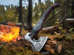 Viking Axe Replica: A Stunning Decorative Piece, Not a Weapon