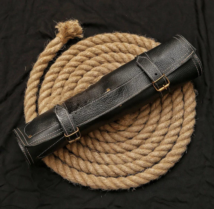 Hand Forged Damascus Steel Chef Set Of 5 Knives