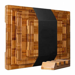 Extra Large Bamboo Cutting Boards (Set of 3)