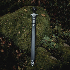 Handforged King Ragnar Lothbrok Viking Sword, Authentic Norse Design
