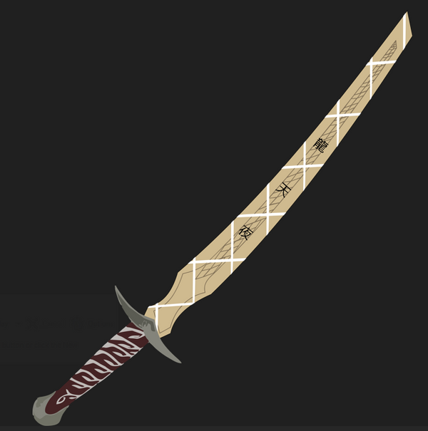 CUSTOM Hand Forged Stainless Steel Full Tang Sword