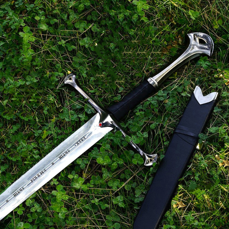 Narsil Sword with Wallmount and Scabbard