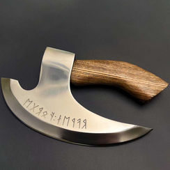 Viking Hand Forged Pizza Cutter Axe