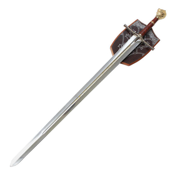 Custom lisitng for Narnia sword with leather sheath and wall mount €200