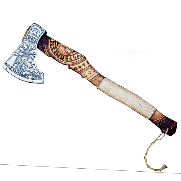 Helm of Awe Viking Axe Best For Outdoor Camping Hatchet | Anniversary Gift, Wedding Gift, Birthday Gift