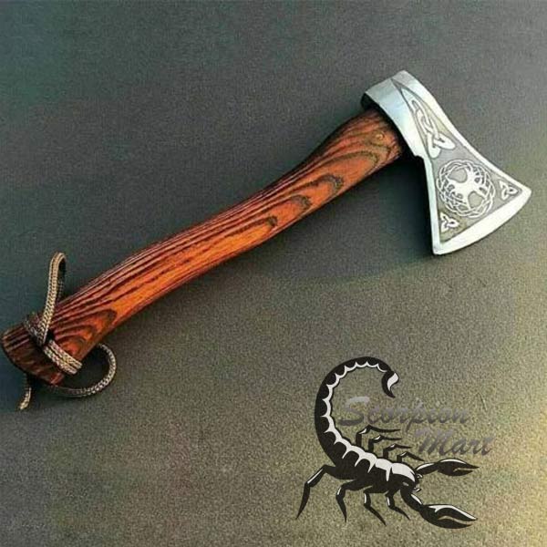 Tree Of Life Viking Axe